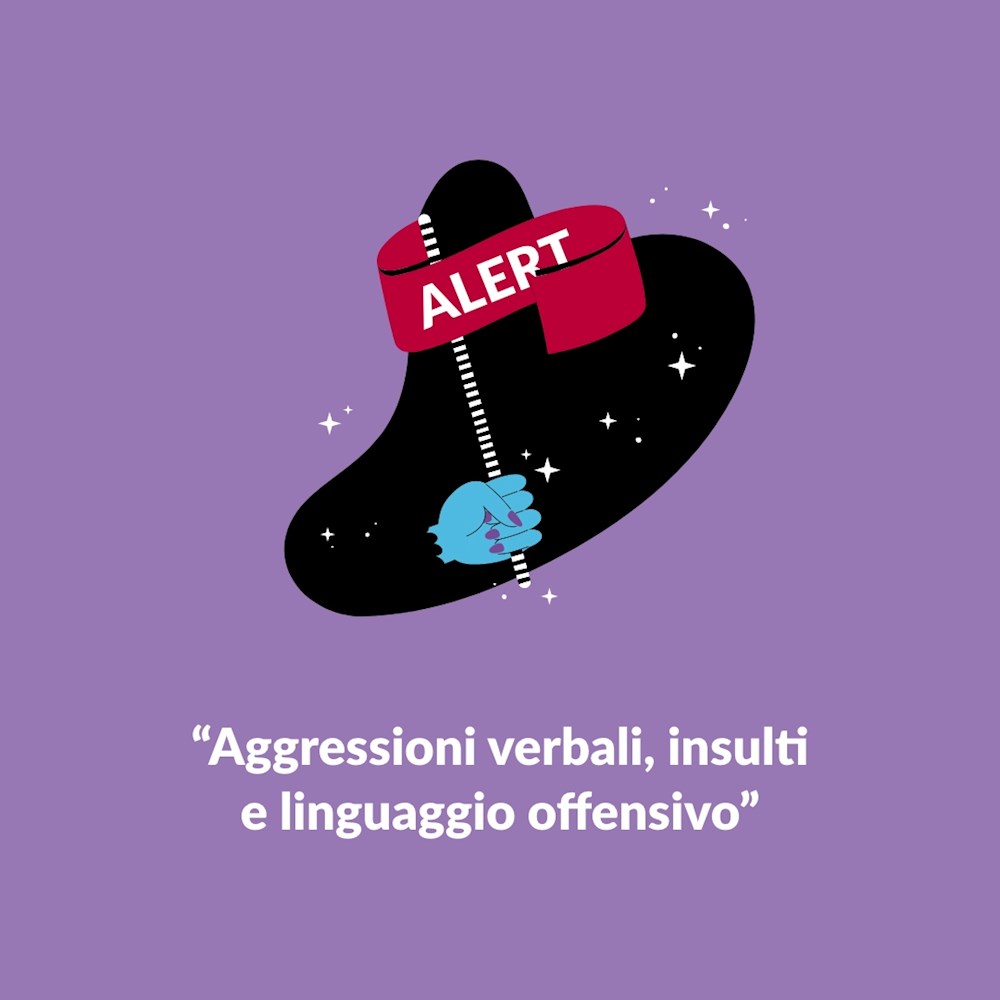 Aggressioni verbali, insulti e linguaggio offensivo