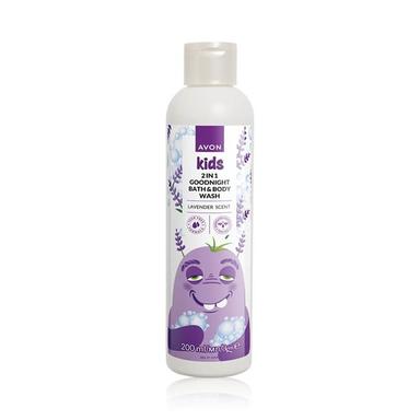 2 in 1 Bagnoschiuma e Detergente Corpo alla Lavanda Avon Kids | Avon